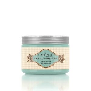 Cadence Shabby Chic Renkli Rölyef Pasta SR11 Açık Nane Yeşili 150ml