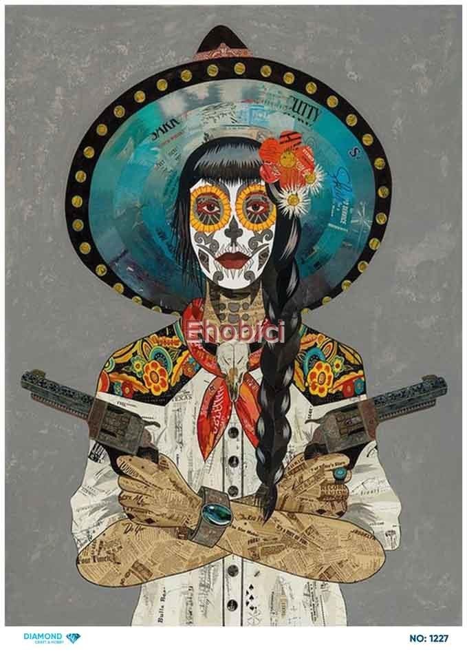 Diamond Pirinç Dekopaj Kağıdı - 1227