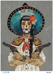 Diamond Pirinç Dekopaj Kağıdı - 1227