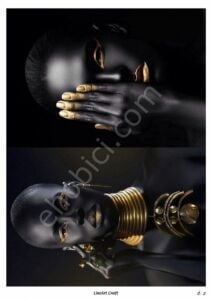 Özel Model-005 - Pirinç Dekopaj Lineart Craft