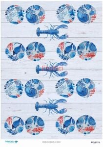 Diamond Pirinç Dekopaj Kağıdı - 5174