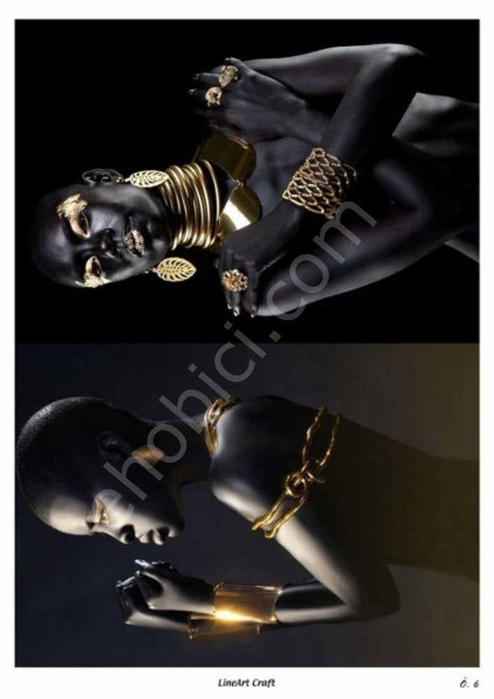 Özel Model-006 - Pirinç Dekopaj Lineart Craft