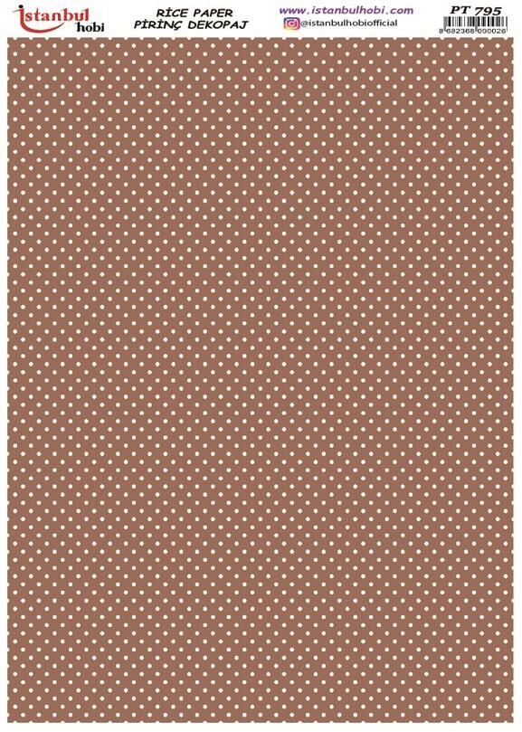 Pirinç Dekopaj Kağıdı 30x42cm PT-795