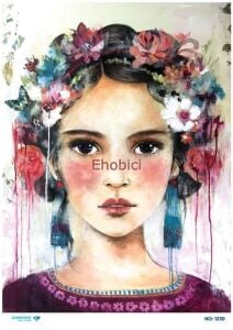 Diamond Pirinç Dekopaj Kağıdı - 1230