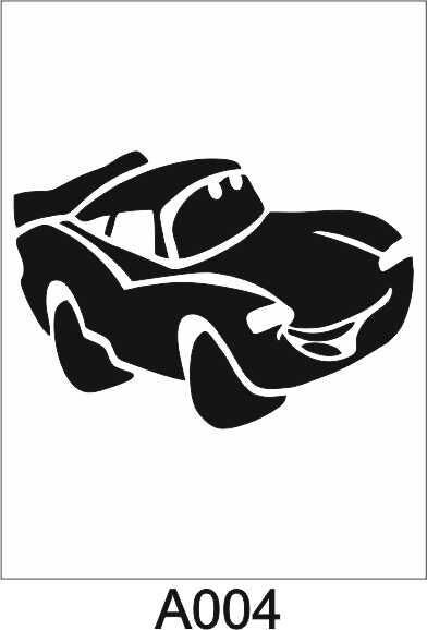 Araç Model Stencil Şablon (15x20) A-004