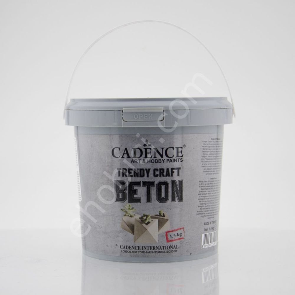 Cadence Toz Beton Efekt Rölyef Pasta 1,5kg