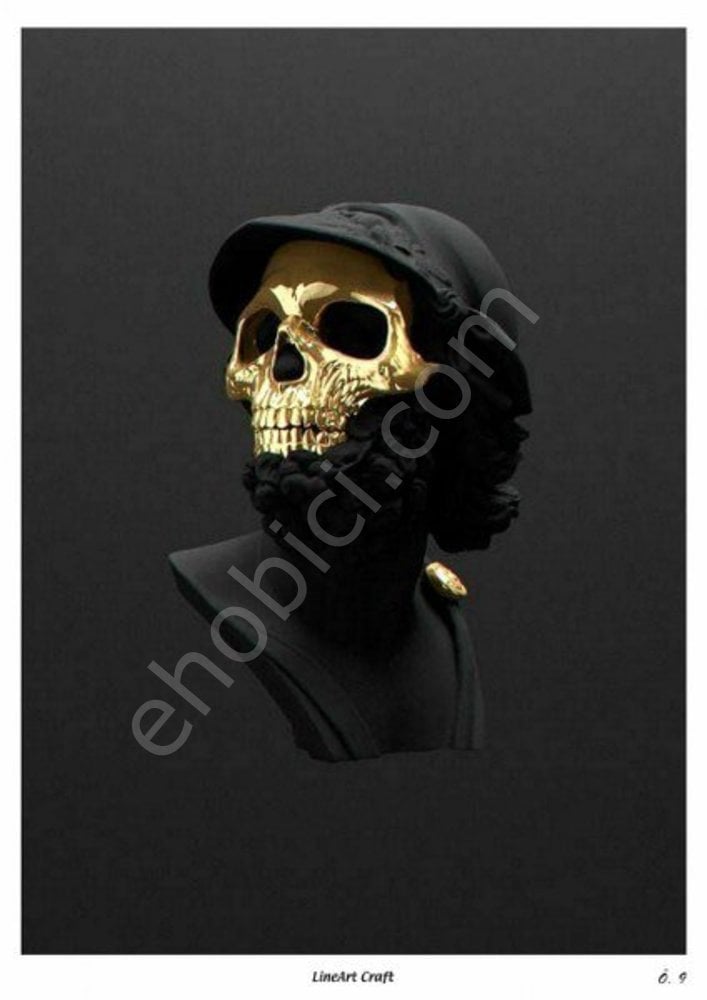 Özel Model-009 - Pirinç Dekopaj Lineart Craft