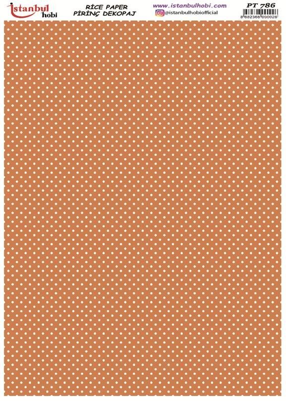 Pirinç Dekopaj Kağıdı 30x42cm PT-786