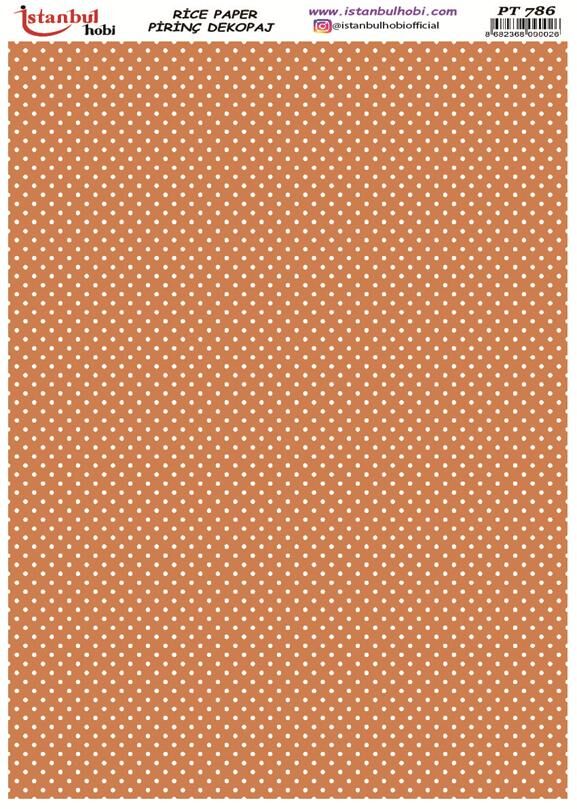 Pirinç Dekopaj Kağıdı 30x42cm PT-786