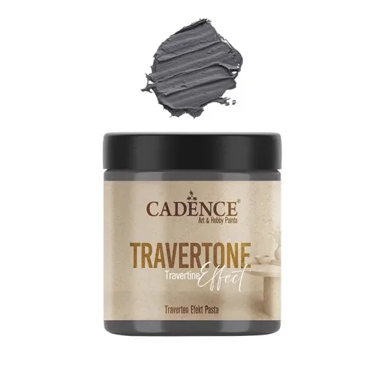 Cadence Traverten Efekt Pasta TRV-06 Antrasit 250ml