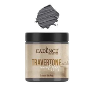 Cadence Traverten Efekt Pasta TRV-06 Antrasit 250ml