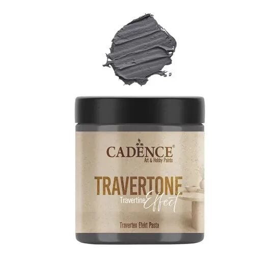 Cadence Traverten Efekt Pasta TRV-06 Antrasit 250ml