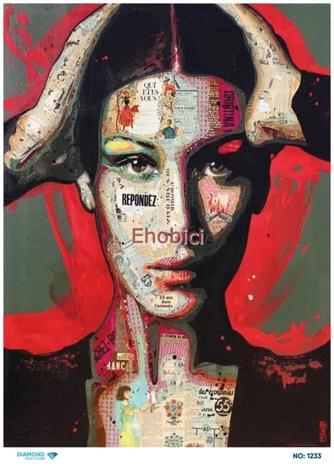 Diamond Pirinç Dekopaj Kağıdı - 1233