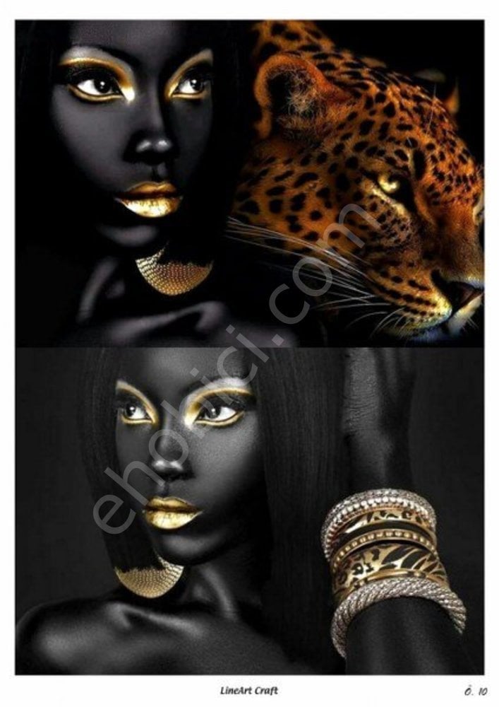 Özel Model-010 - Pirinç Dekopaj Lineart Craft