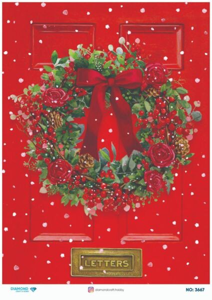 Diamond Pirinç Dekopaj Kağıdı - 3667