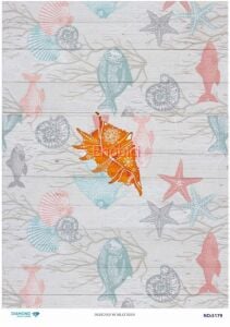 Diamond Pirinç Dekopaj Kağıdı - 5179