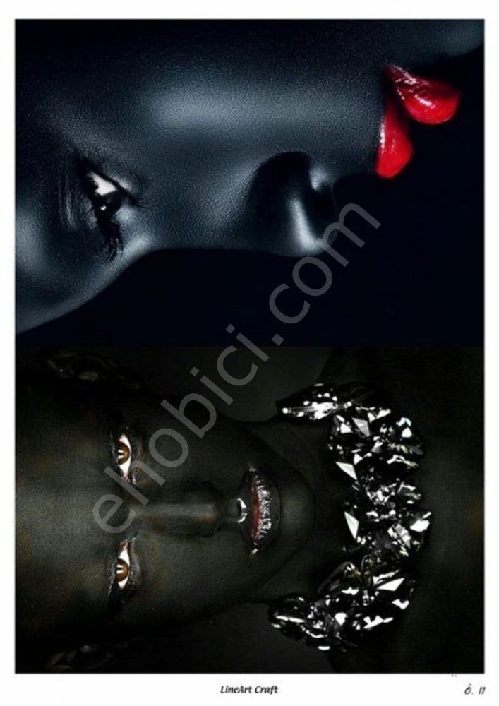 Özel Model-011 - Pirinç Dekopaj Lineart Craft