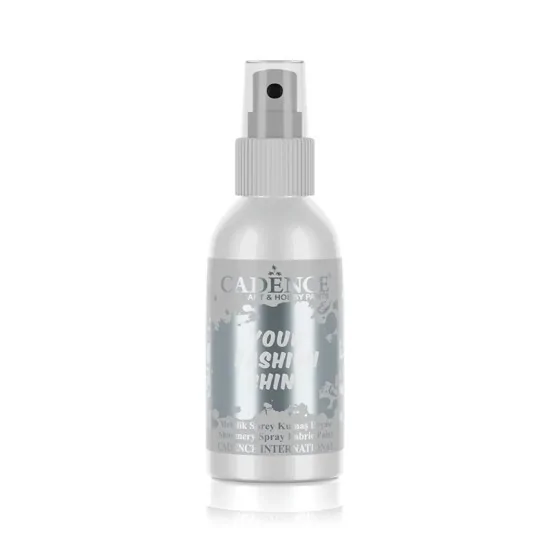 Cadence Your Fashion Metalik Sprey Kumaş Boyası 1100 İnci 100ml