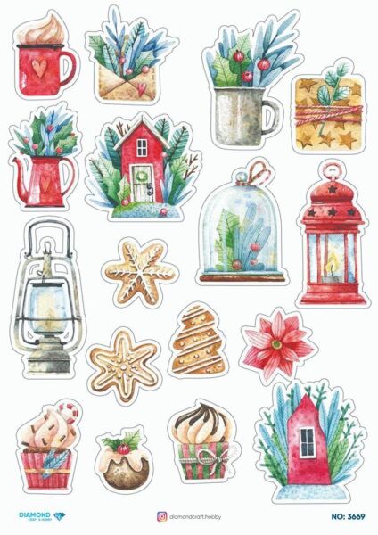 Diamond Pirinç Dekopaj Kağıdı - 3669