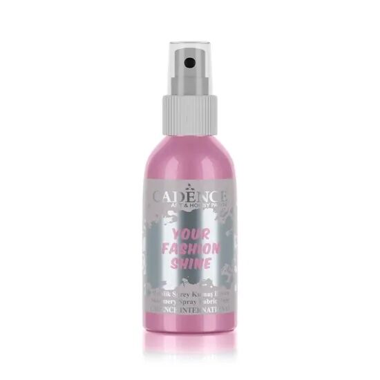 Cadence Your Fashion Metalik Sprey Kumaş Boyası 1103 Pembe 100ml