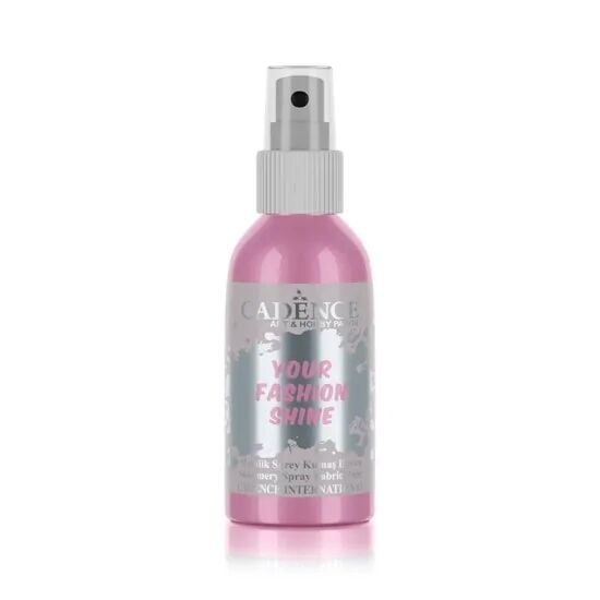 Cadence Your Fashion Metalik Sprey Kumaş Boyası 1103 Pembe 100ml
