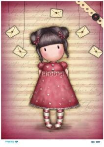 Diamond Pirinç Dekopaj Kağıdı - 1237