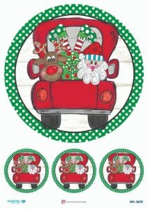 Diamond Pirinç Dekopaj Kağıdı - 3670