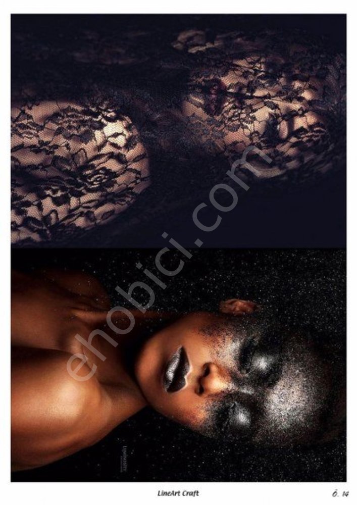 Özel Model-014 - Pirinç Dekopaj Lineart Craft