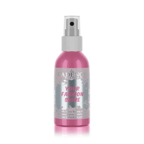 Cadence Your Fashion Metalik Sprey Kumaş Boyası 1104 Fuşya 100ml
