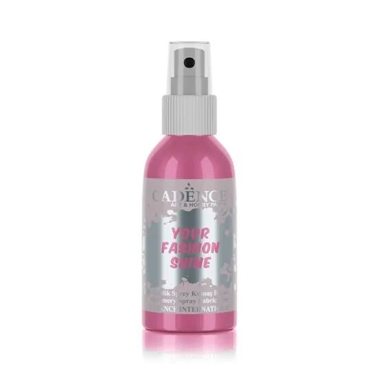 Cadence Your Fashion Metalik Sprey Kumaş Boyası 1104 Fuşya 100ml