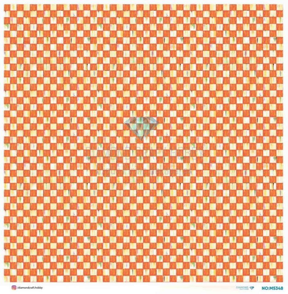 Diamond Pirinç Dekopaj Kağıdı - 5348 - 90x90cm