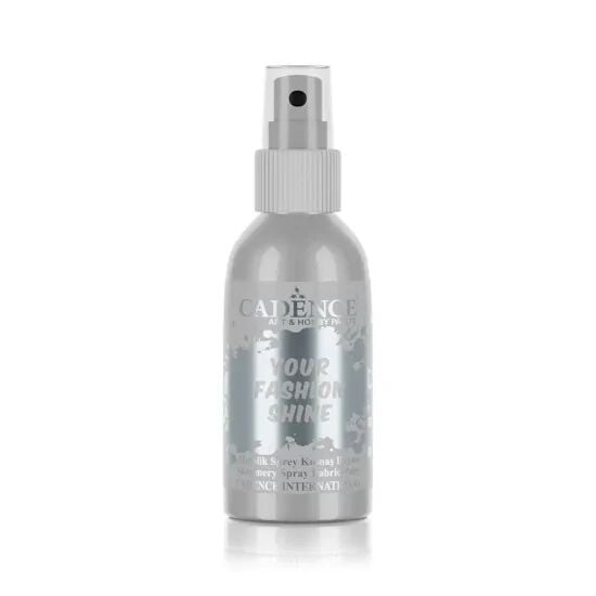 Cadence Your Fashion Metalik Sprey Kumaş Boyası 1121 Gümüş 100ml