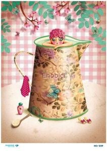 Diamond Pirinç Dekopaj Kağıdı - 1239