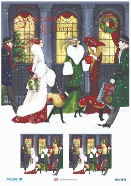 Diamond Pirinç Dekopaj Kağıdı - 3672