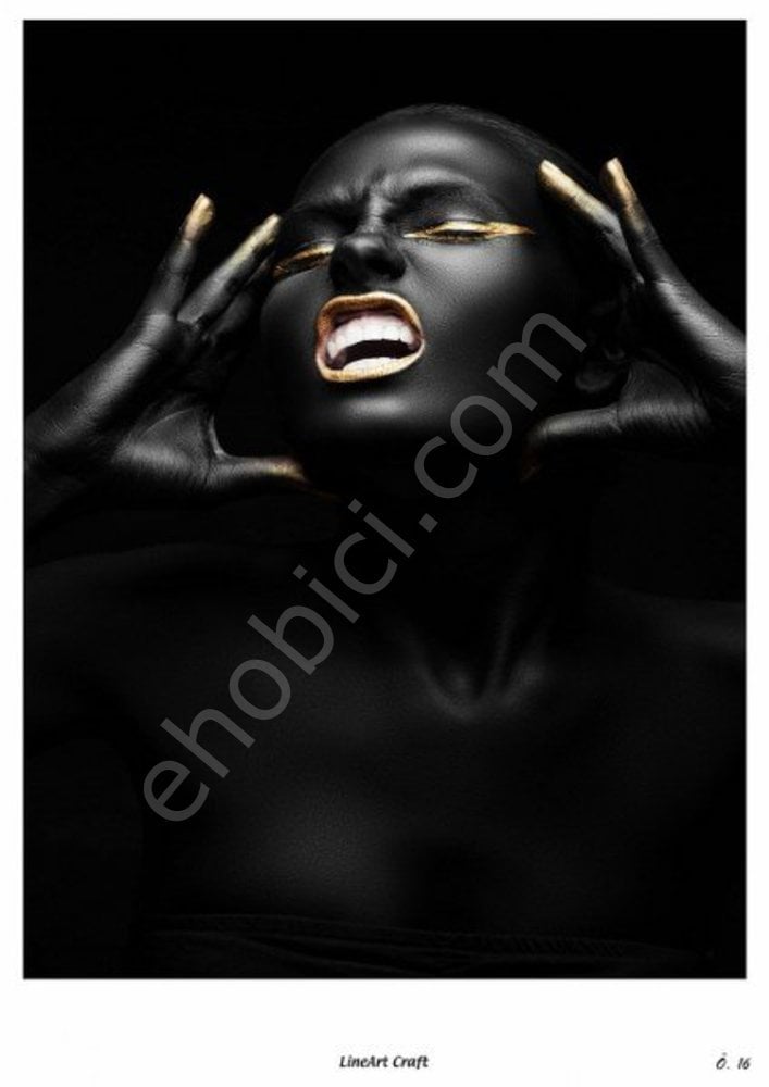 Özel Model-016 - Pirinç Dekopaj Lineart Craft