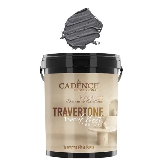 Cadence Traverten Efekt Pasta TRV-06 Antrasit 3KG