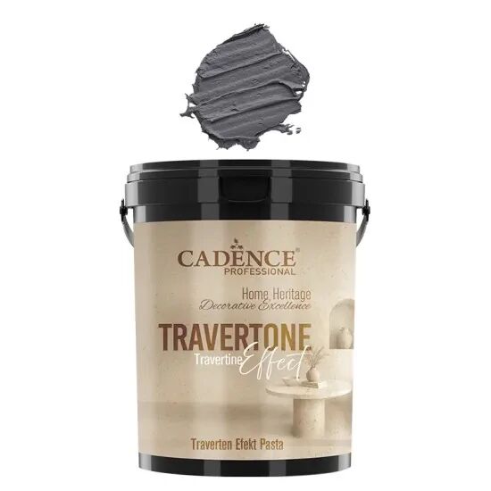 Cadence Traverten Efekt Pasta TRV-06 Antrasit 3KG