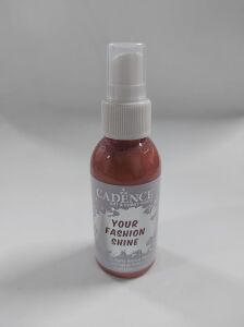 Cadence Your Fashion Metalik Sprey Kumaş Boyası - 1122 Bakır