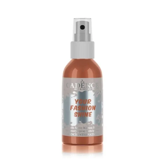 Cadence Your Fashion Metalik Sprey Kumaş Boyası 1122 Bakır 100ml
