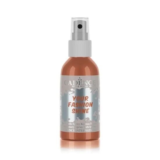 Cadence Your Fashion Metalik Sprey Kumaş Boyası 1122 Bakır 100ml