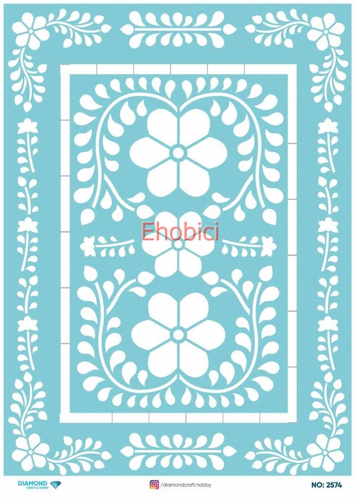 Diamond Pirinç Dekopaj Kağıdı - 2574