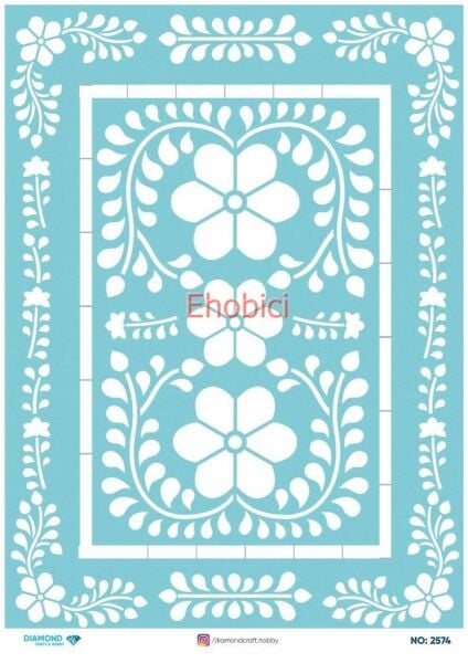 Diamond Pirinç Dekopaj Kağıdı - 2574