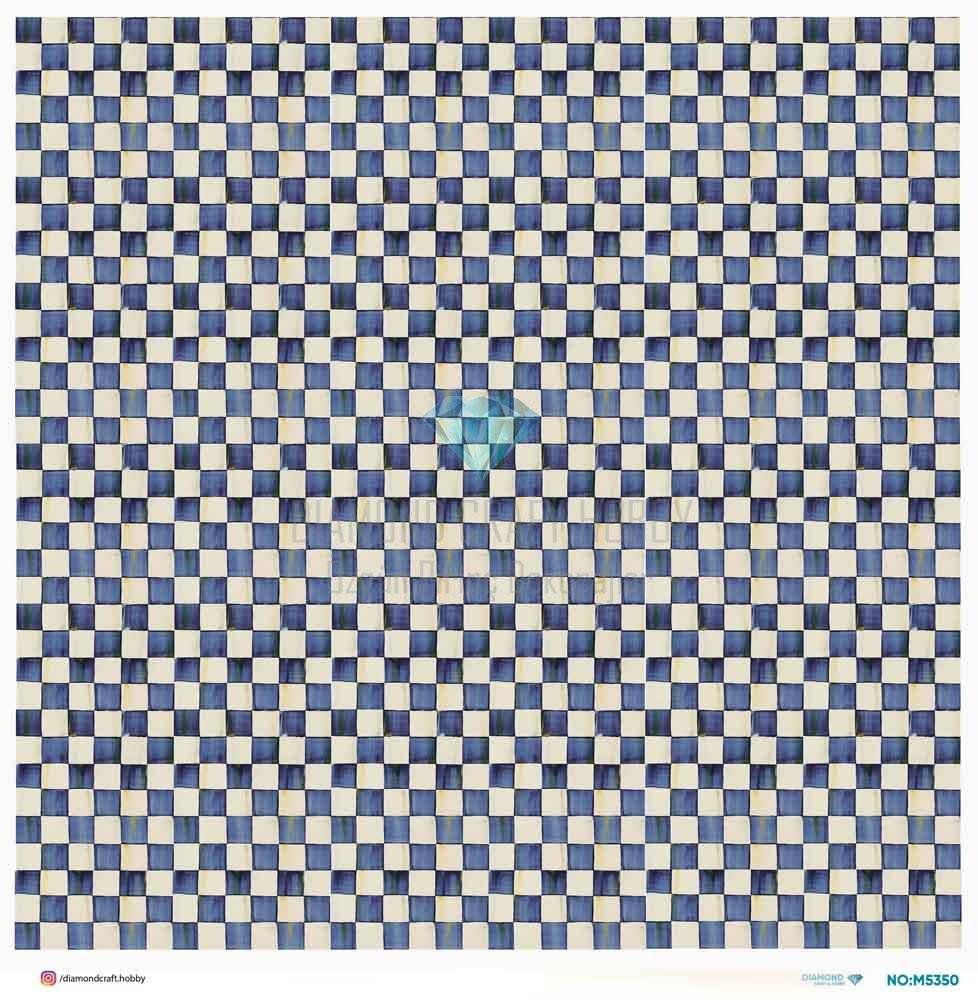 Diamond Pirinç Dekopaj Kağıdı - 5350 - 90x90cm