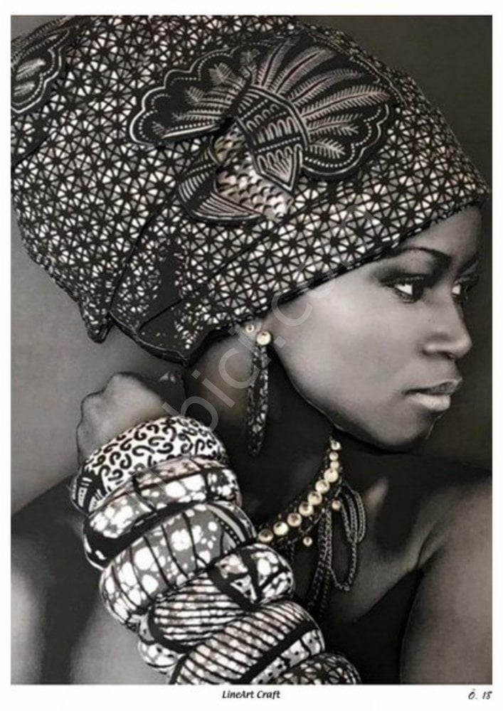 Özel Model-018 - Pirinç Dekopaj Lineart Craft