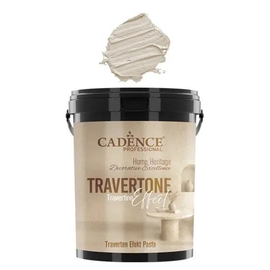 Cadence Traverten Efekt Pasta TRV-07 Taş Beji 3KG