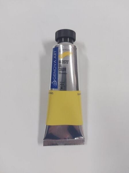 Cenova Art Profesyonel Yağlı Boya 495 Naples Yellow 50ml