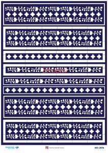 Diamond Pirinç Dekopaj Kağıdı - 2576