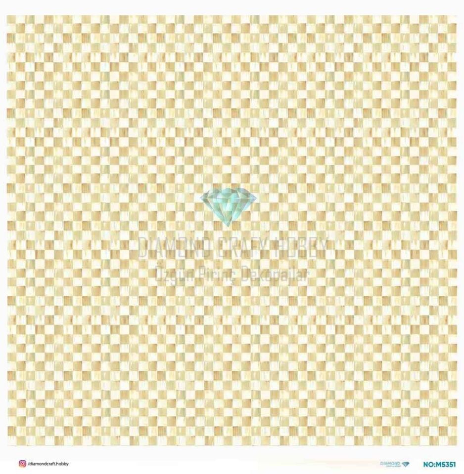 Diamond Pirinç Dekopaj Kağıdı - 5351 - 90x90cm