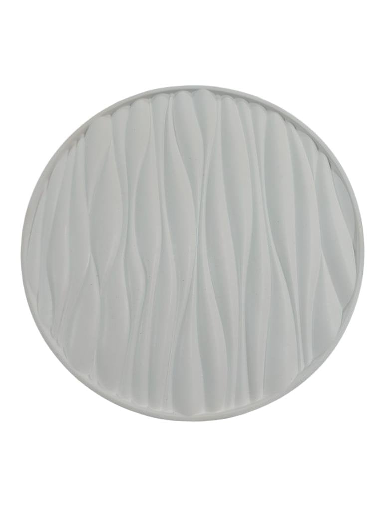Dalgalı Yuvarlak Kase Tabak 29x29cm