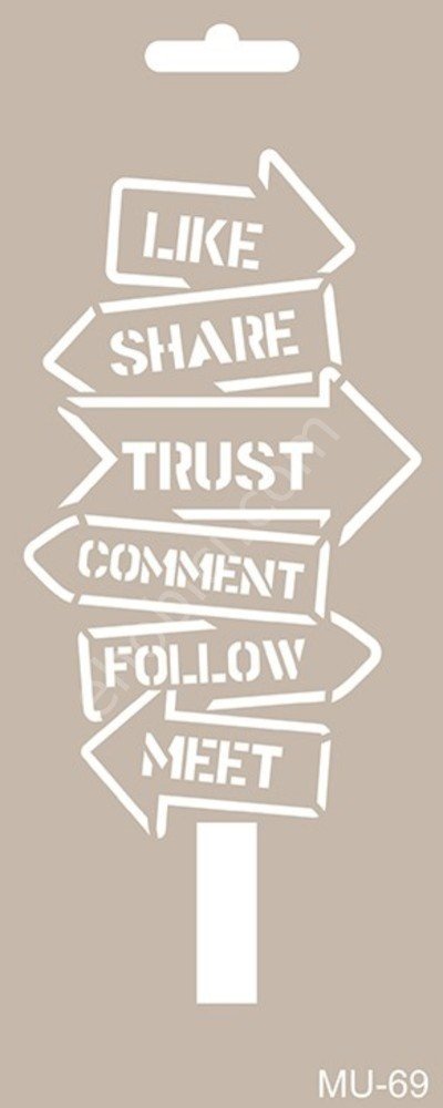 Cadence MU69 Mix Media Stencil